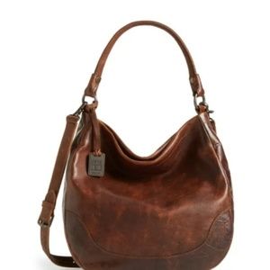 Frye melissa leather hobo bag